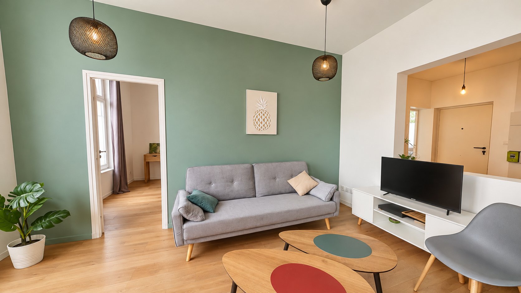Appartement à louer, 74m², Roubaix