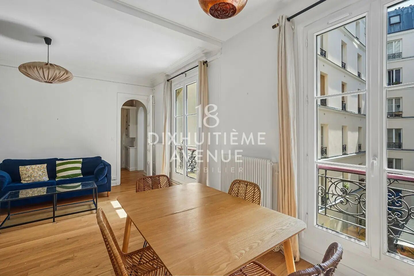 Appartement à louer, 48m², Paris 18ème