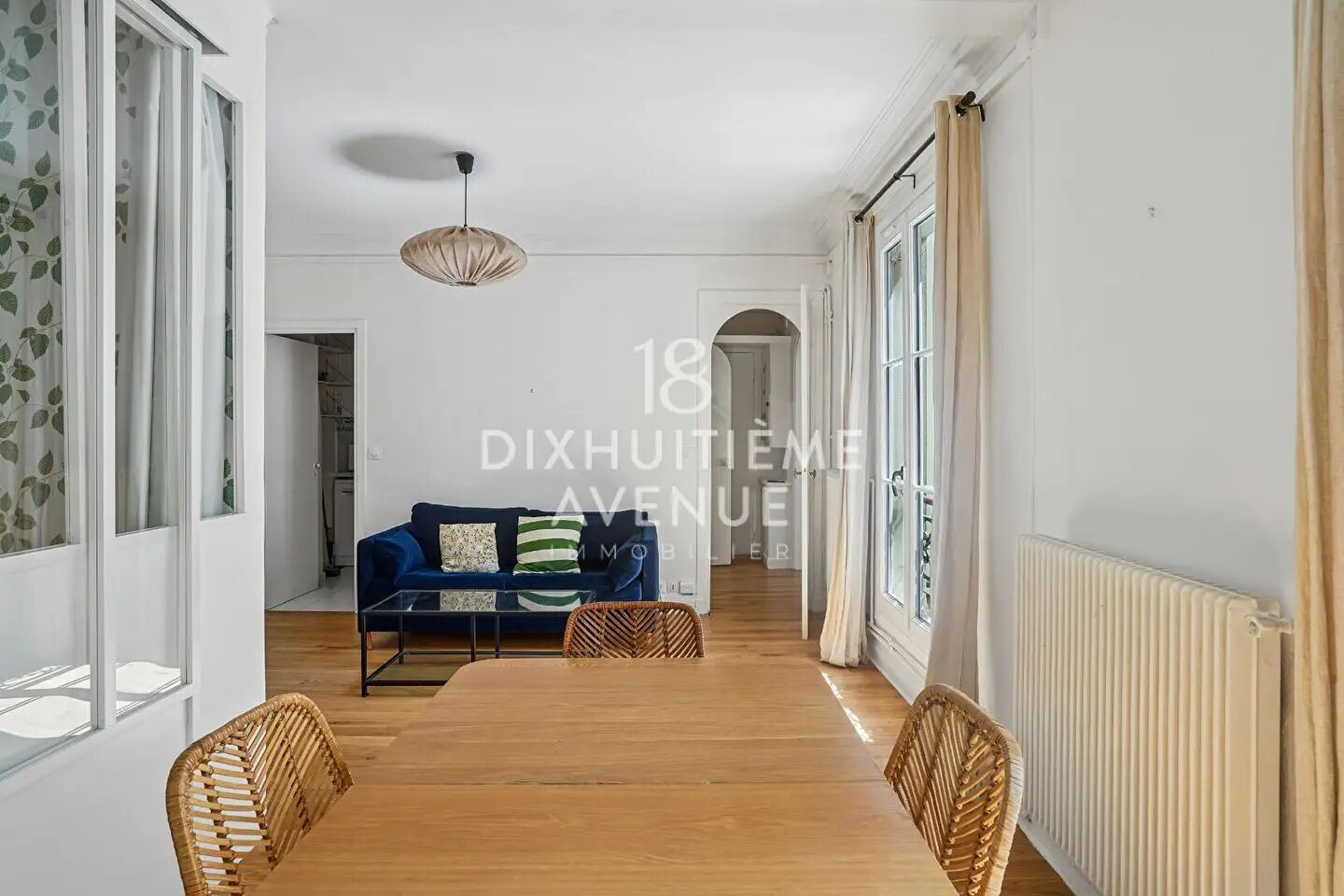 Appartement à louer, 48m², Paris 18ème
