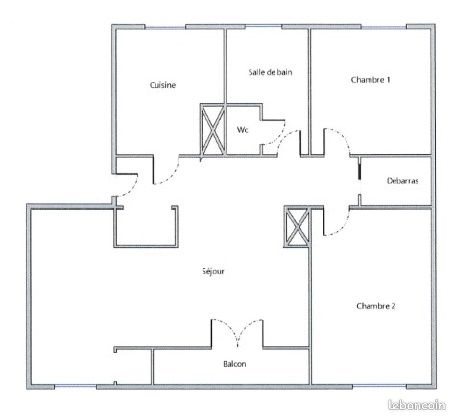 Appartement à louer, 65m², Héricourt