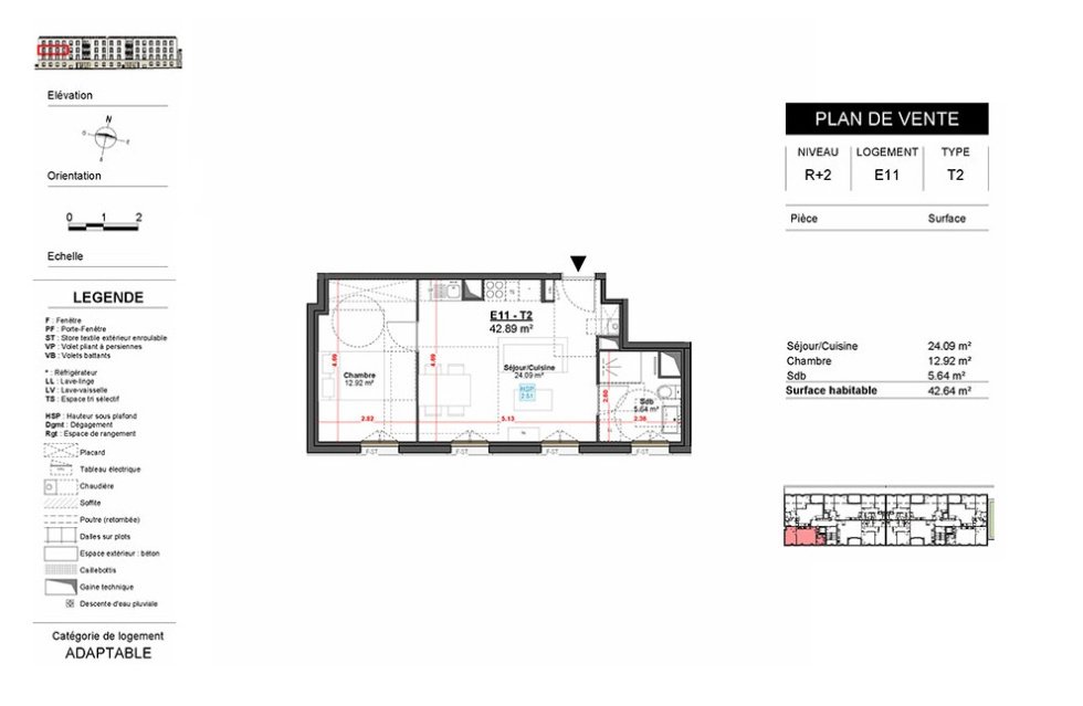 Appartement à vendre, 2m², Angoulême