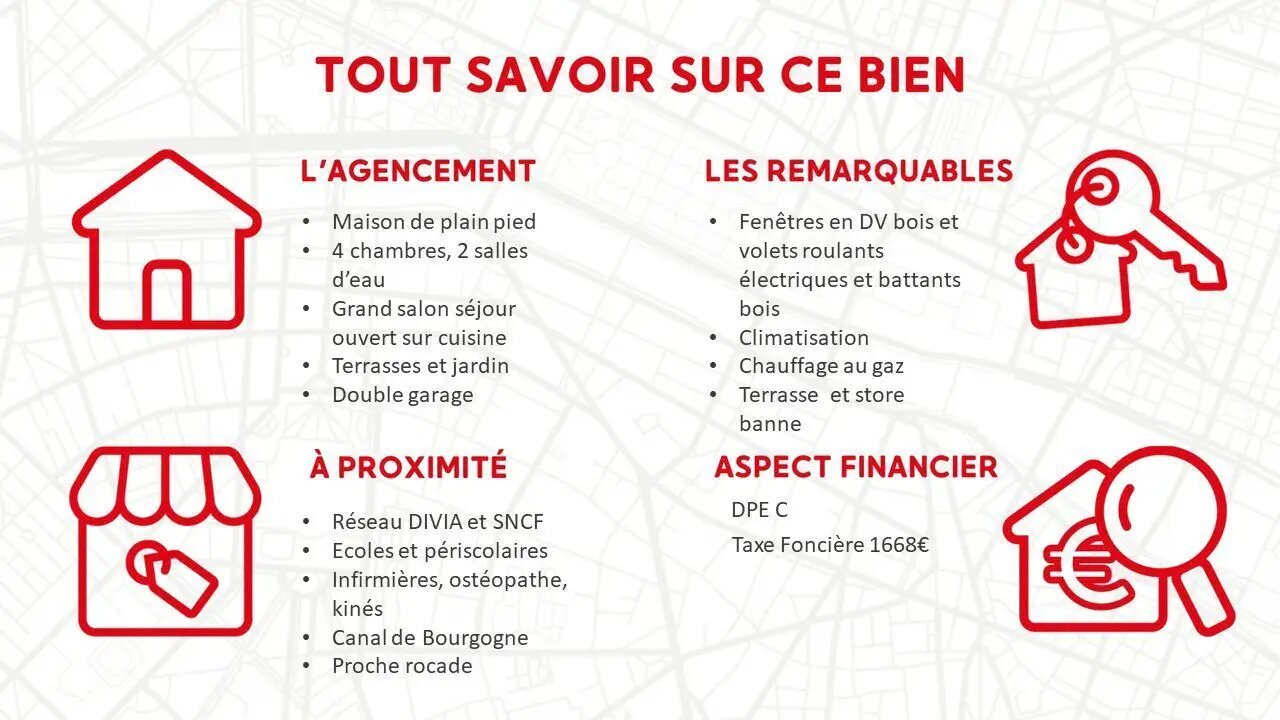 Maison à vendre, 130m², Ouges