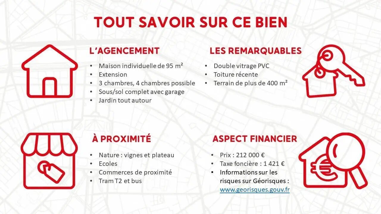 Maison à vendre, 95m², Chenôve