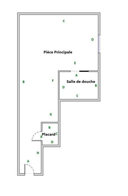 Appartement à louer, 16m², Reims