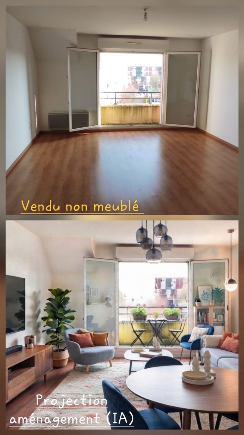 Appartement à vendre, 49m², Persan