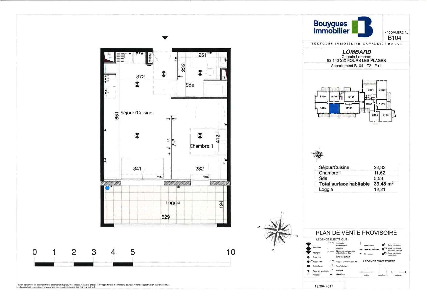 Appartement à louer, 39m², Six-Fours-les-Plages