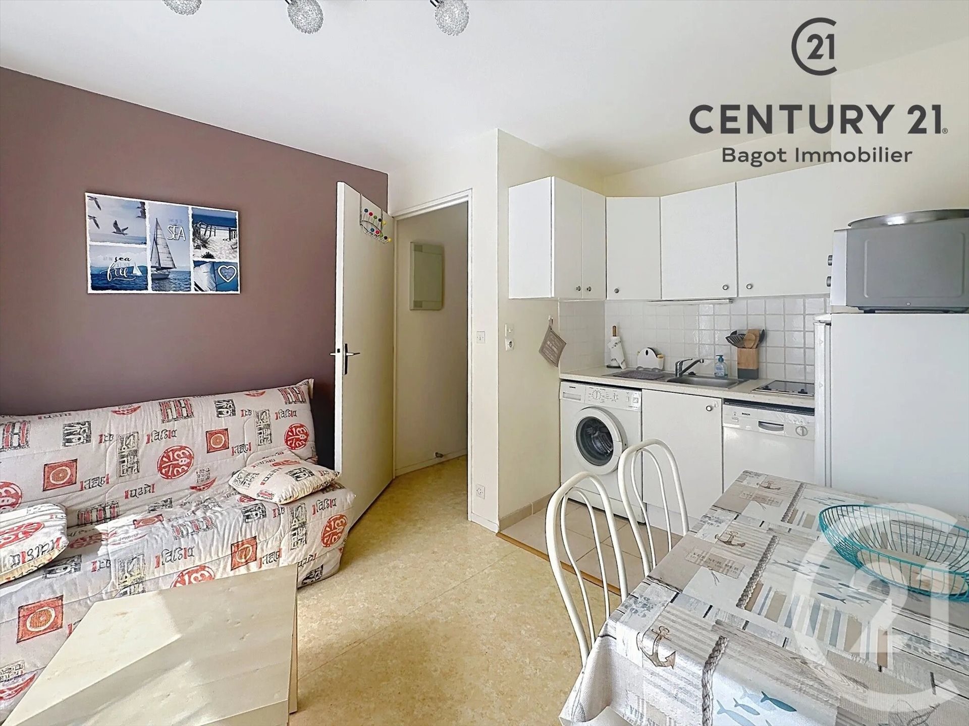 Appartement à louer, 22m², Villers-sur-Mer