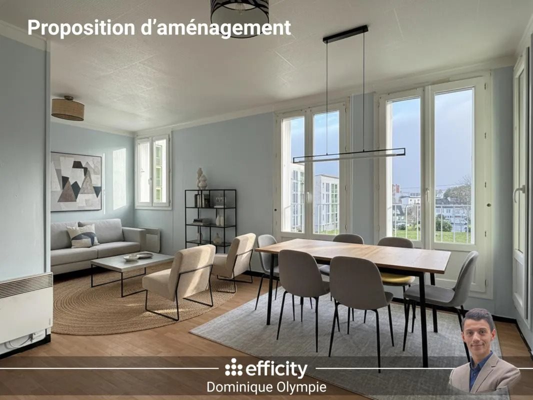 Appartement à vendre, 65m², Saint-Brieuc