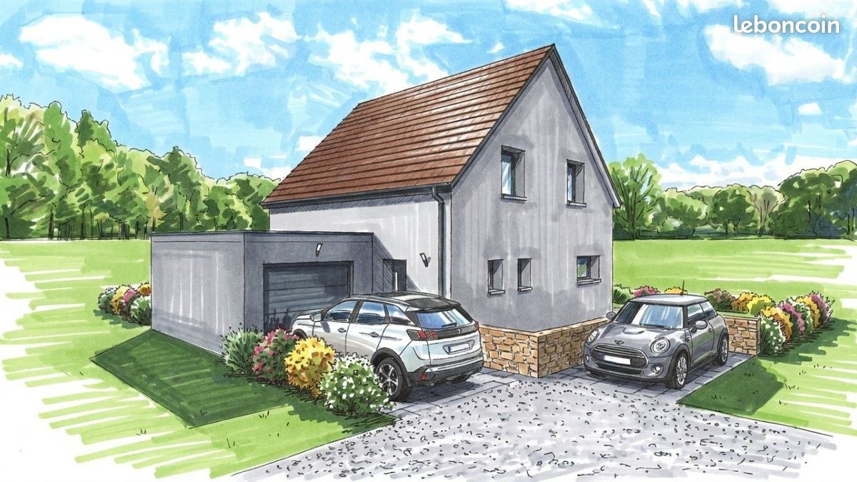 Maison à vendre, 92m², Odratzheim