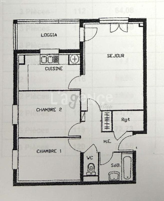 Appartement à vendre, 64m², Claye-Souilly