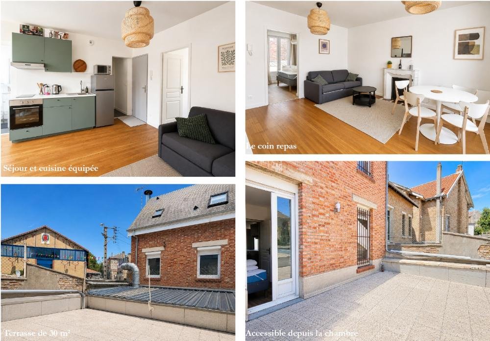 Appartement à louer, 40m², Rethel