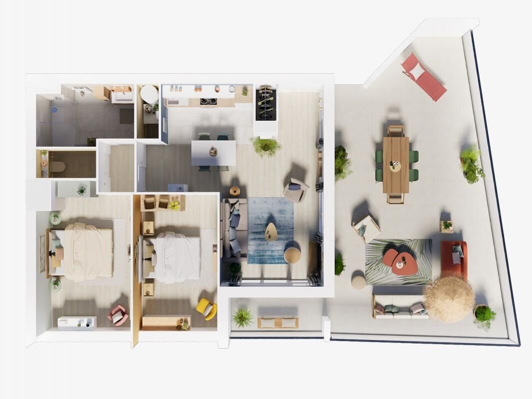 Appartement à vendre, 67m², Muzillac