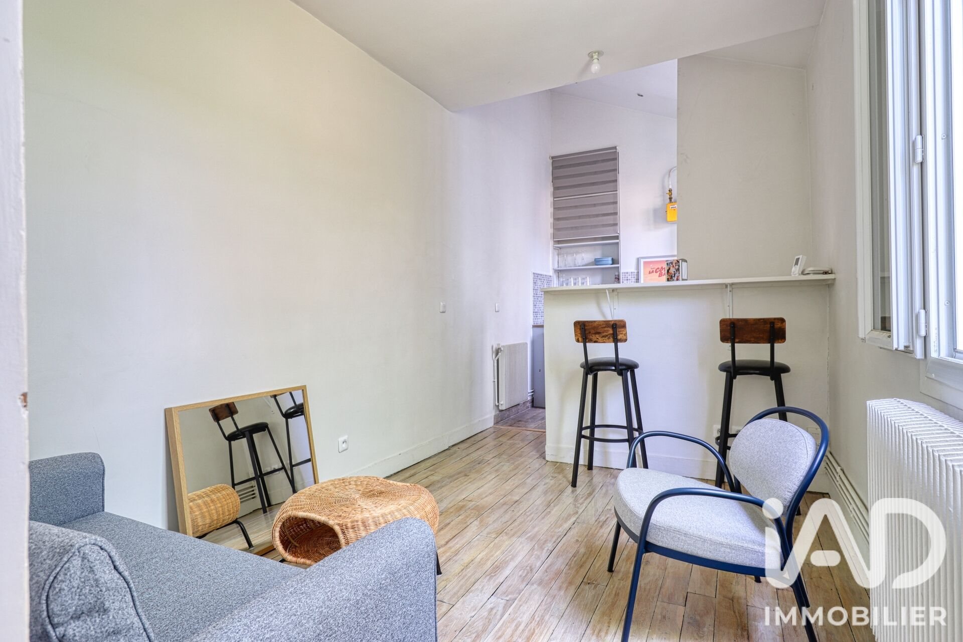 Appartement à louer, 26m², Bois-Colombes