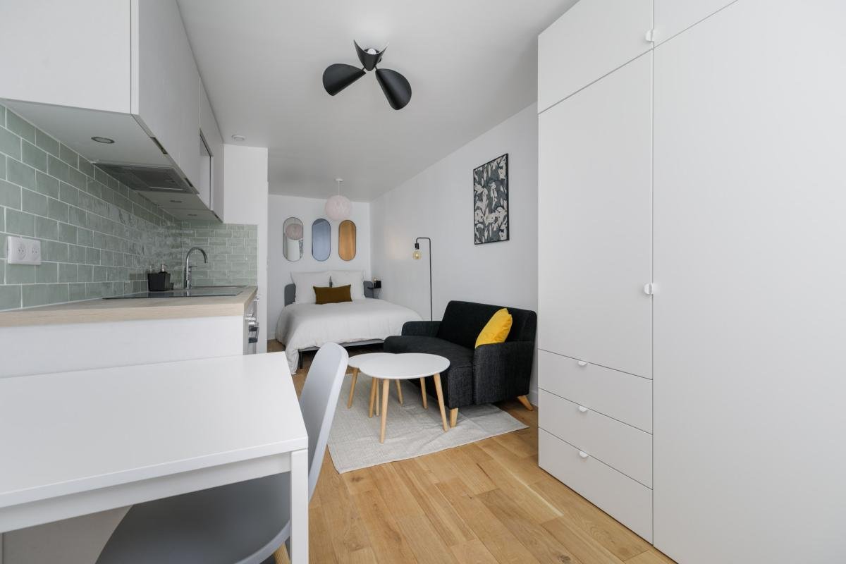 Appartement à louer, 18m², Paris 1er