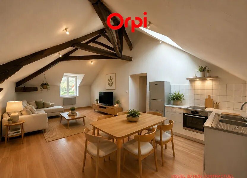 Appartement à vendre, 64m², Saint-Etienne-de-Saint-Geoirs
