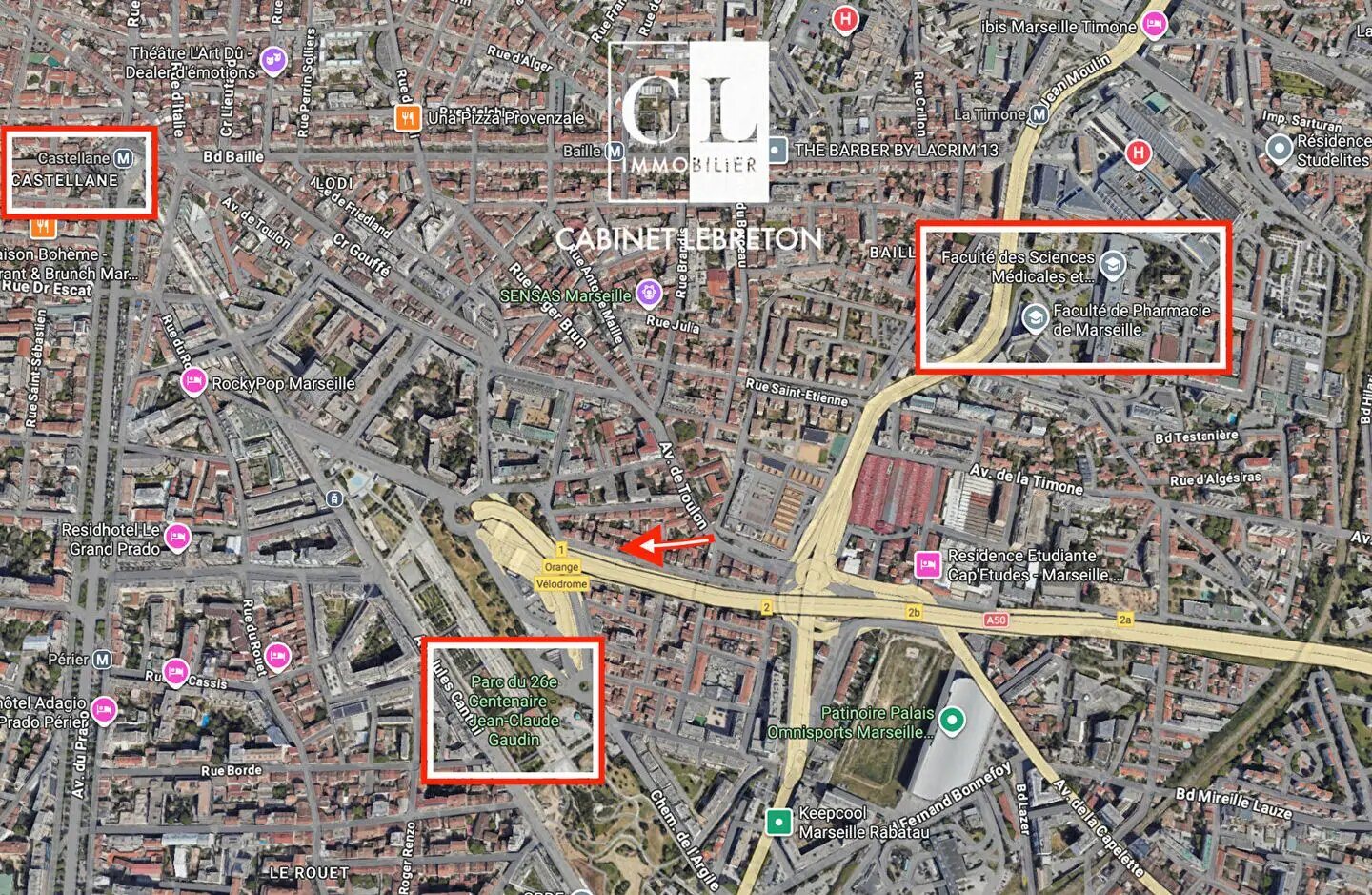 Appartement à vendre, 36m², Marseille 10ème