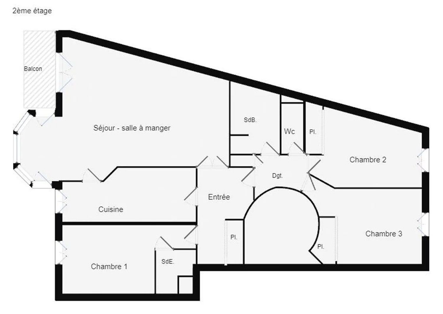 Appartement à vendre, 95m², Boulogne-Billancourt