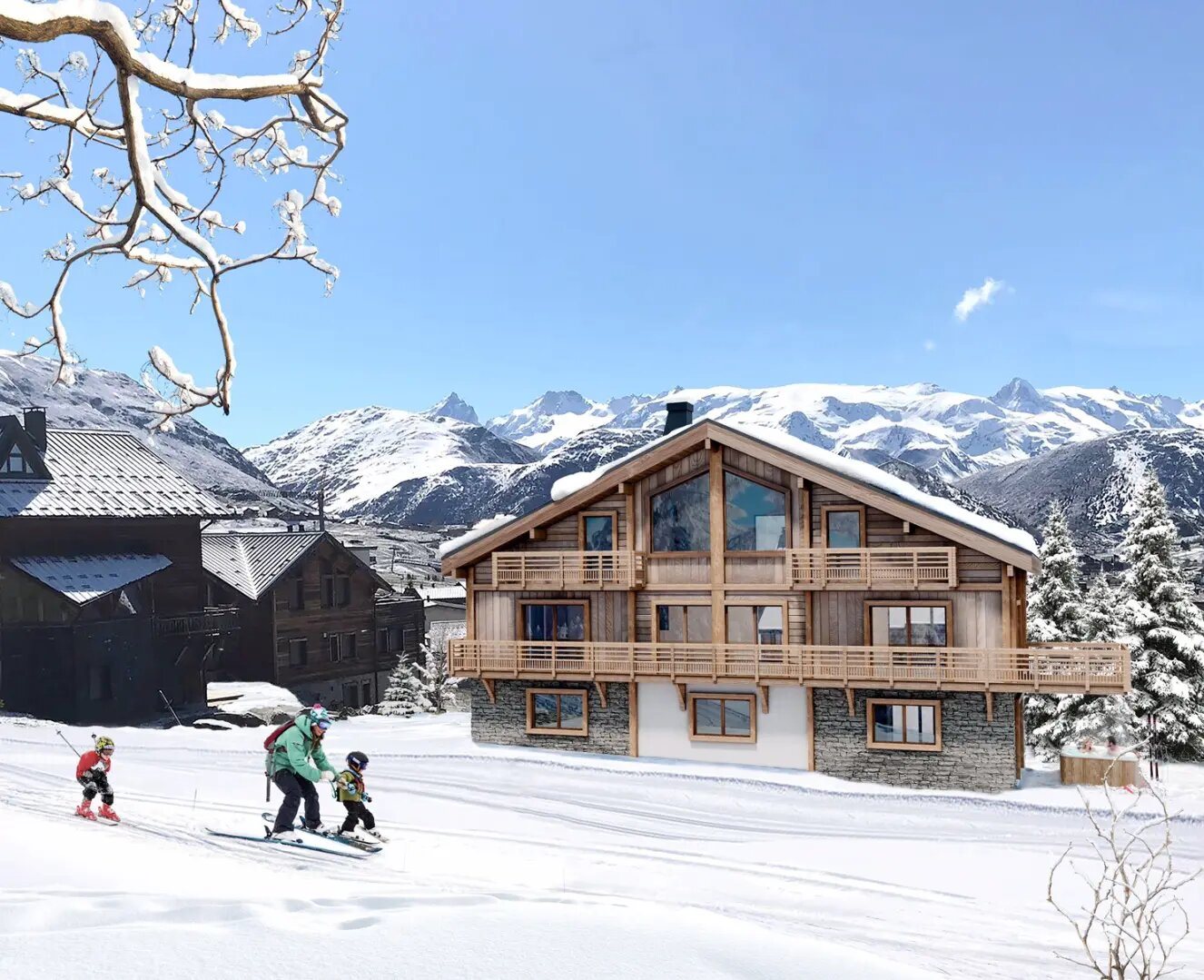 Maison à vendre, 370m², Huez (Alpe d'Huez)