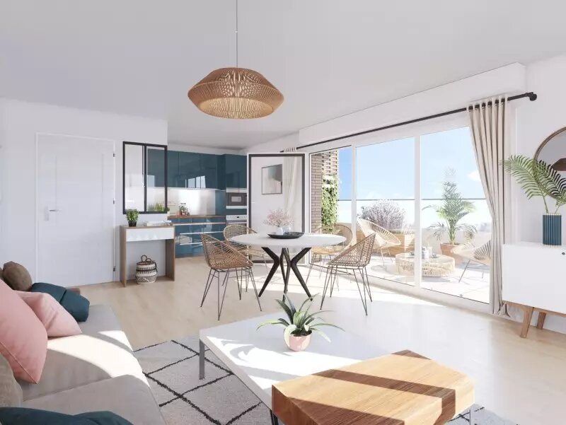 Appartement à vendre, 61m², Romainville
