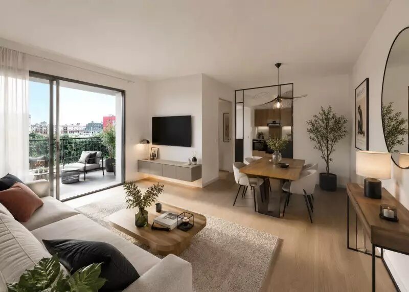 Appartement à vendre, 83m², Pantin