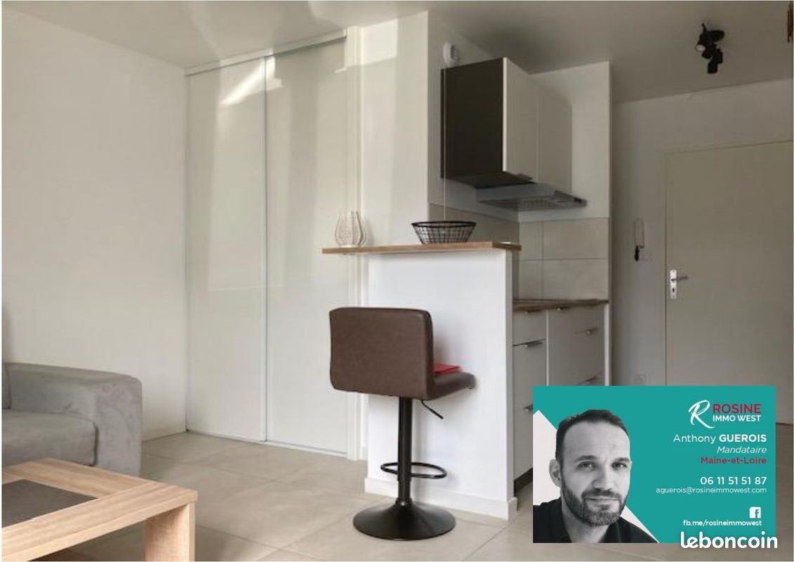 Appartement à louer, 21m², Angers