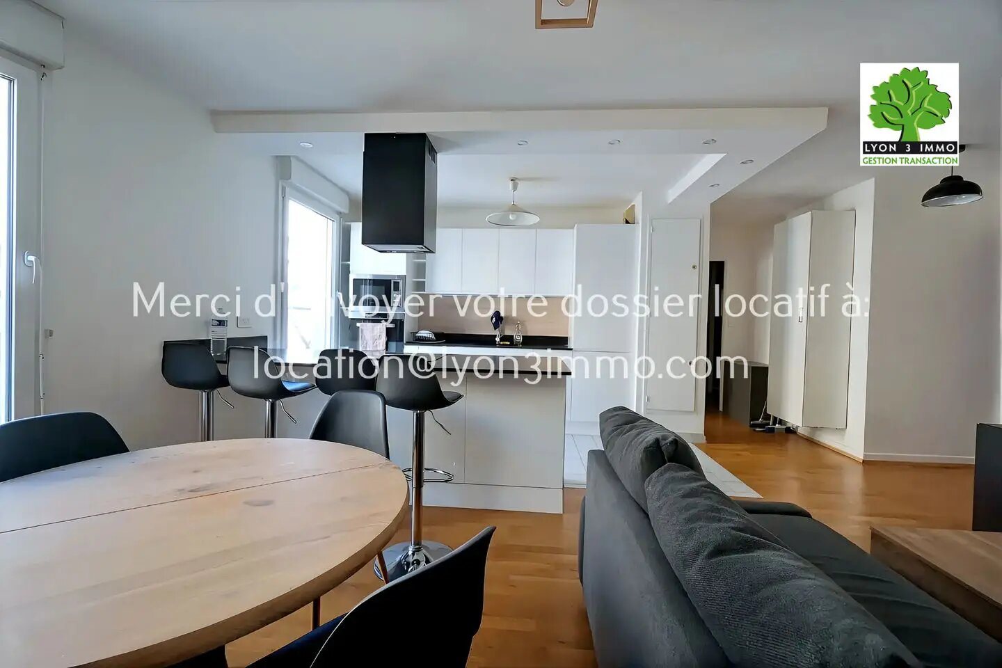 Appartement à louer, 50m², Lyon 3ème