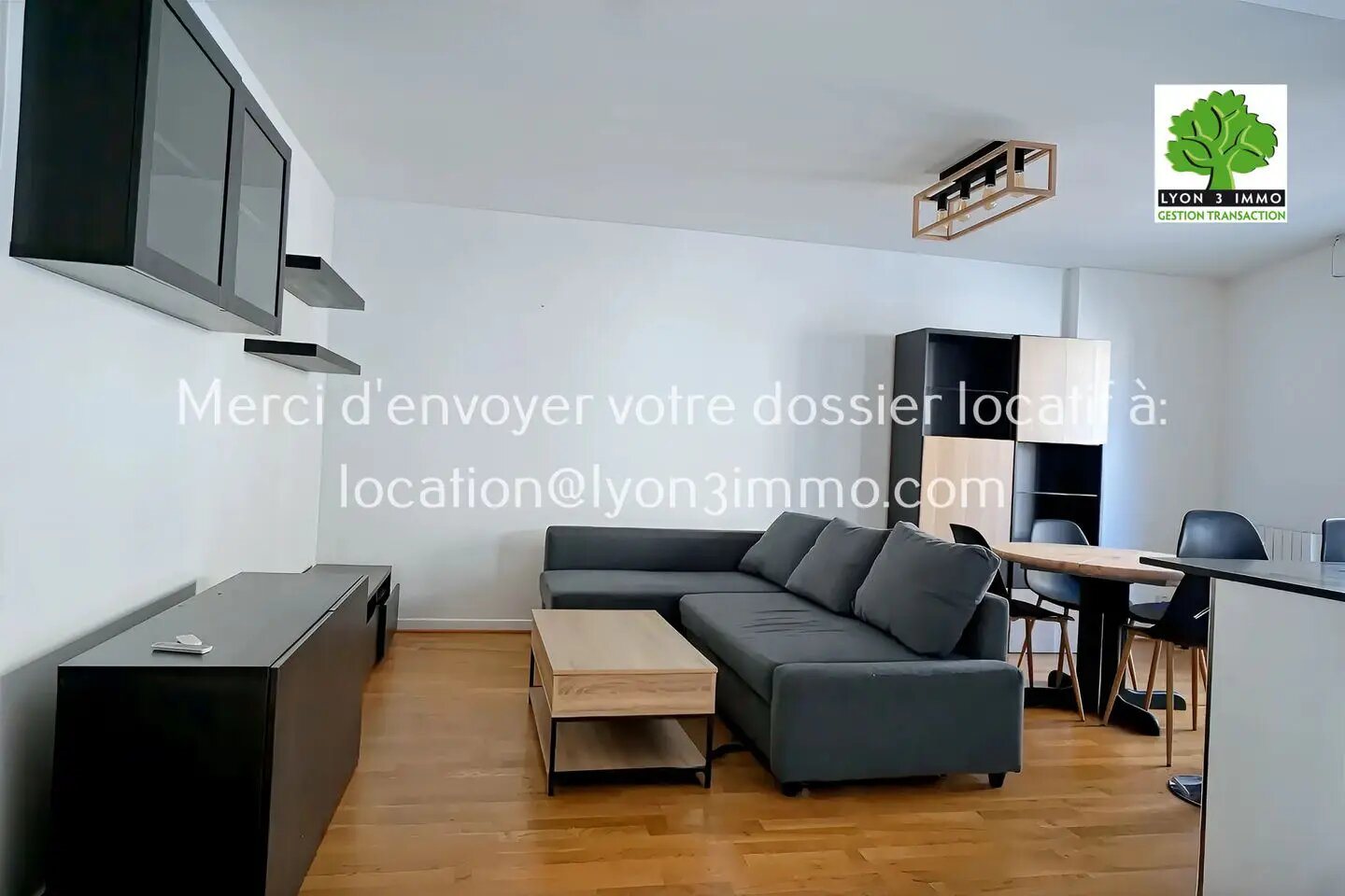 Appartement à louer, 50m², Lyon 3ème