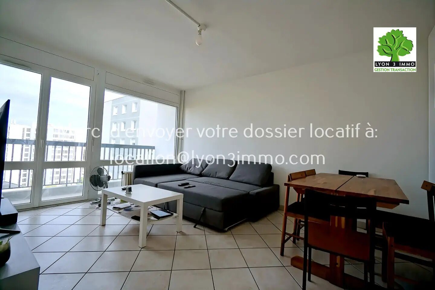 Appartement à louer, 68m², Villeurbanne