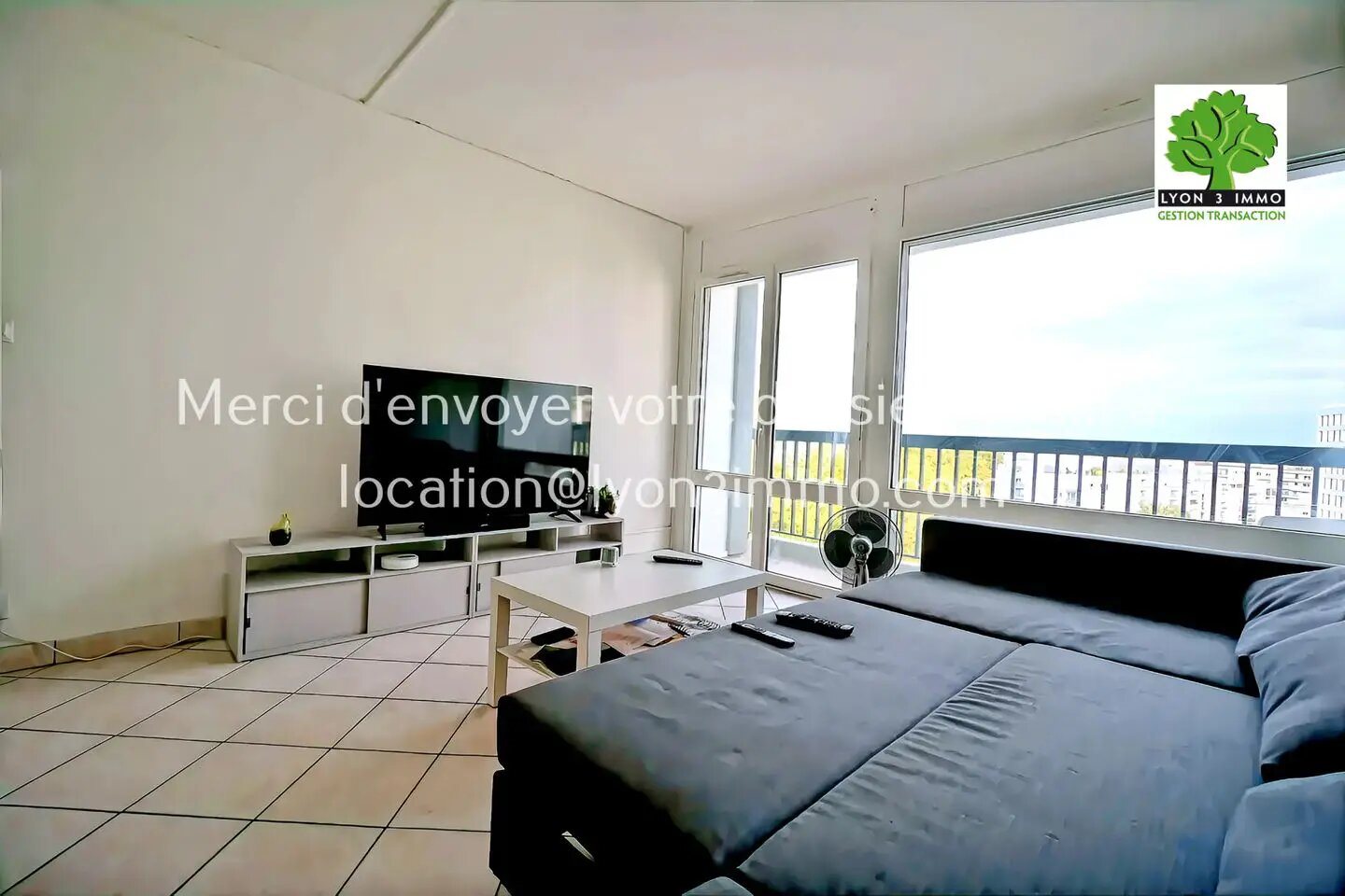 Appartement à louer, 68m², Villeurbanne