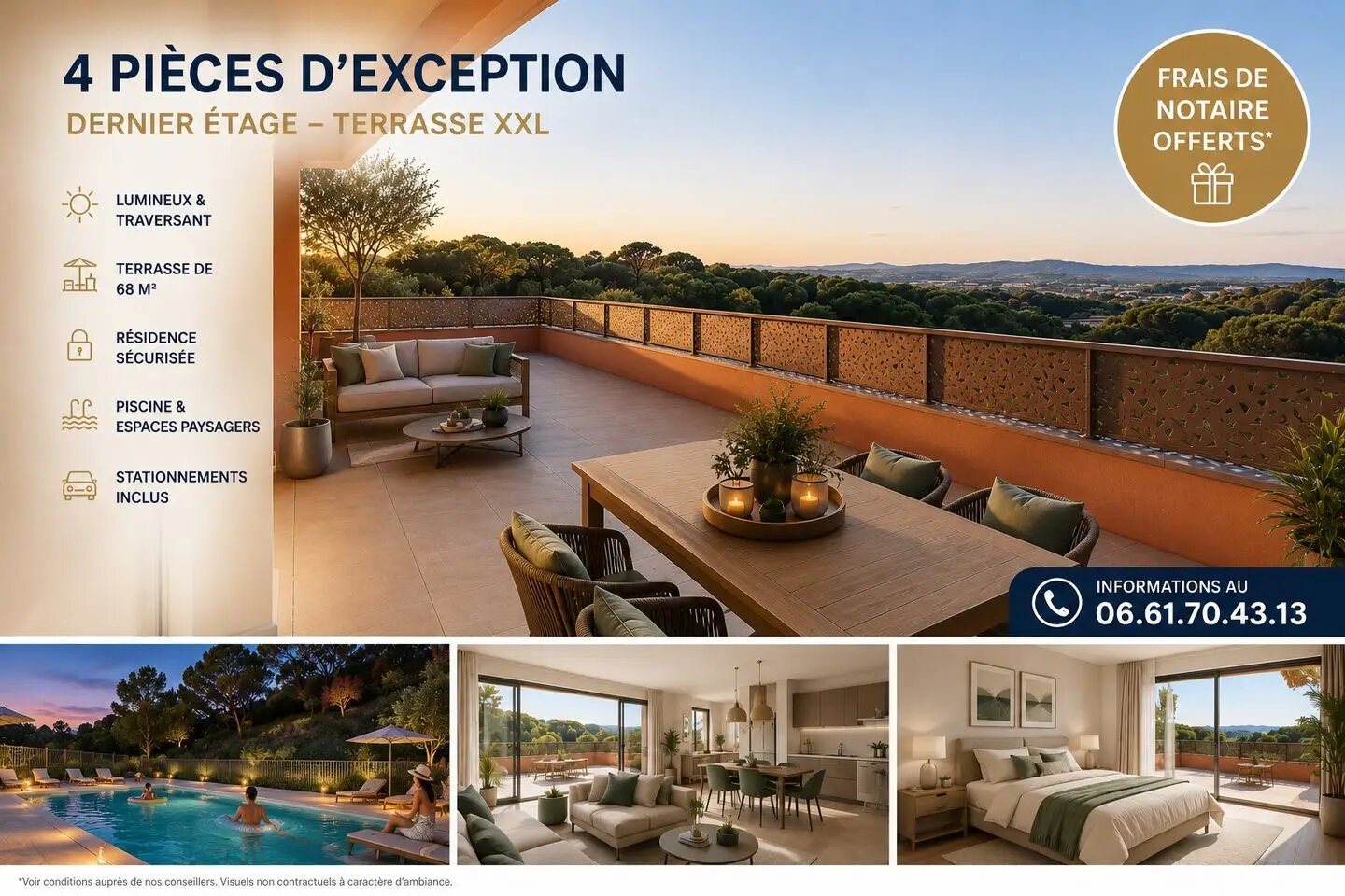 Appartement à vendre, 93m², Fréjus