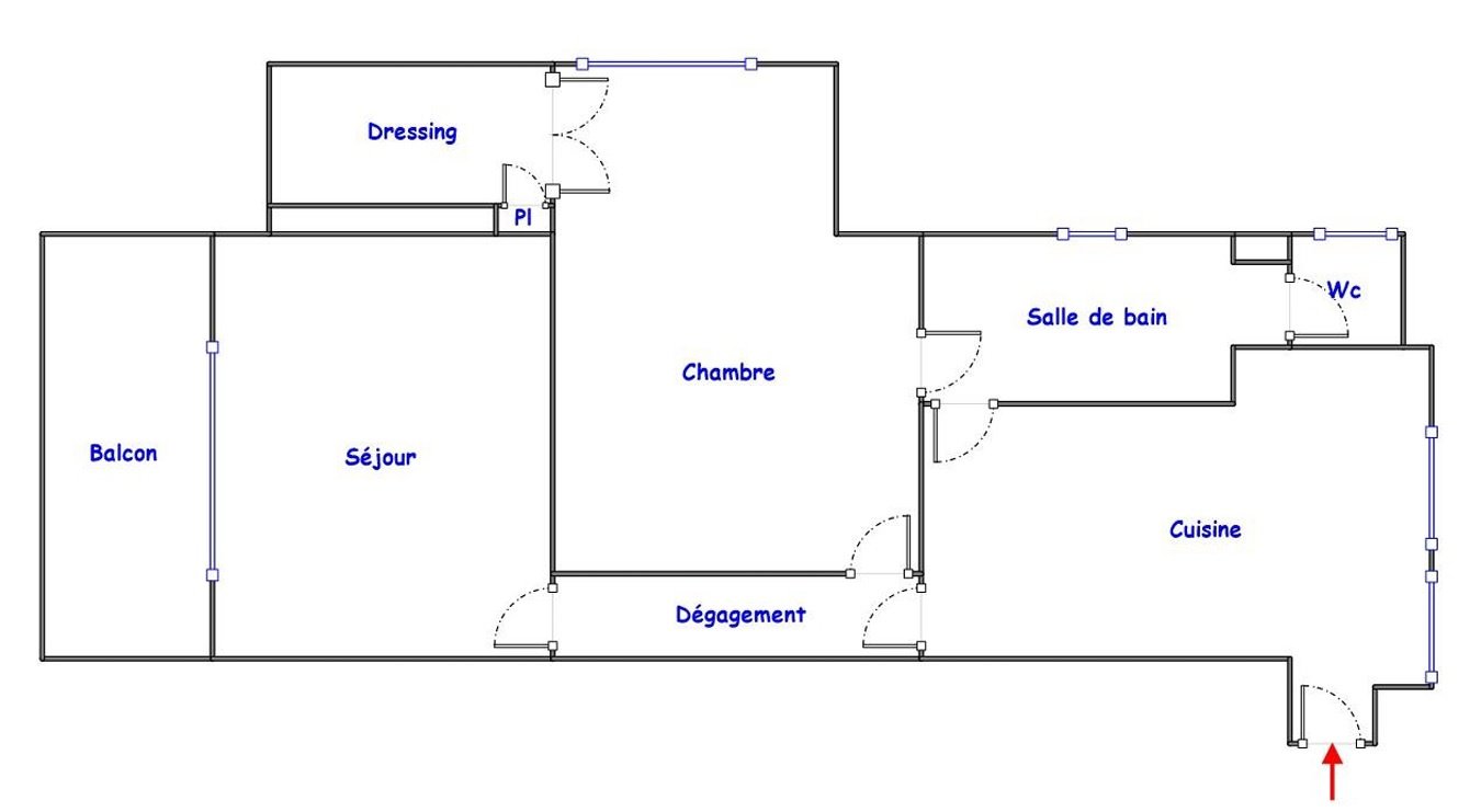 Appartement à vendre, 56m², Bagnères-de-Luchon