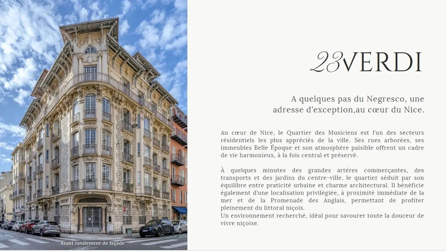 Appartement à vendre, 109m², Nice