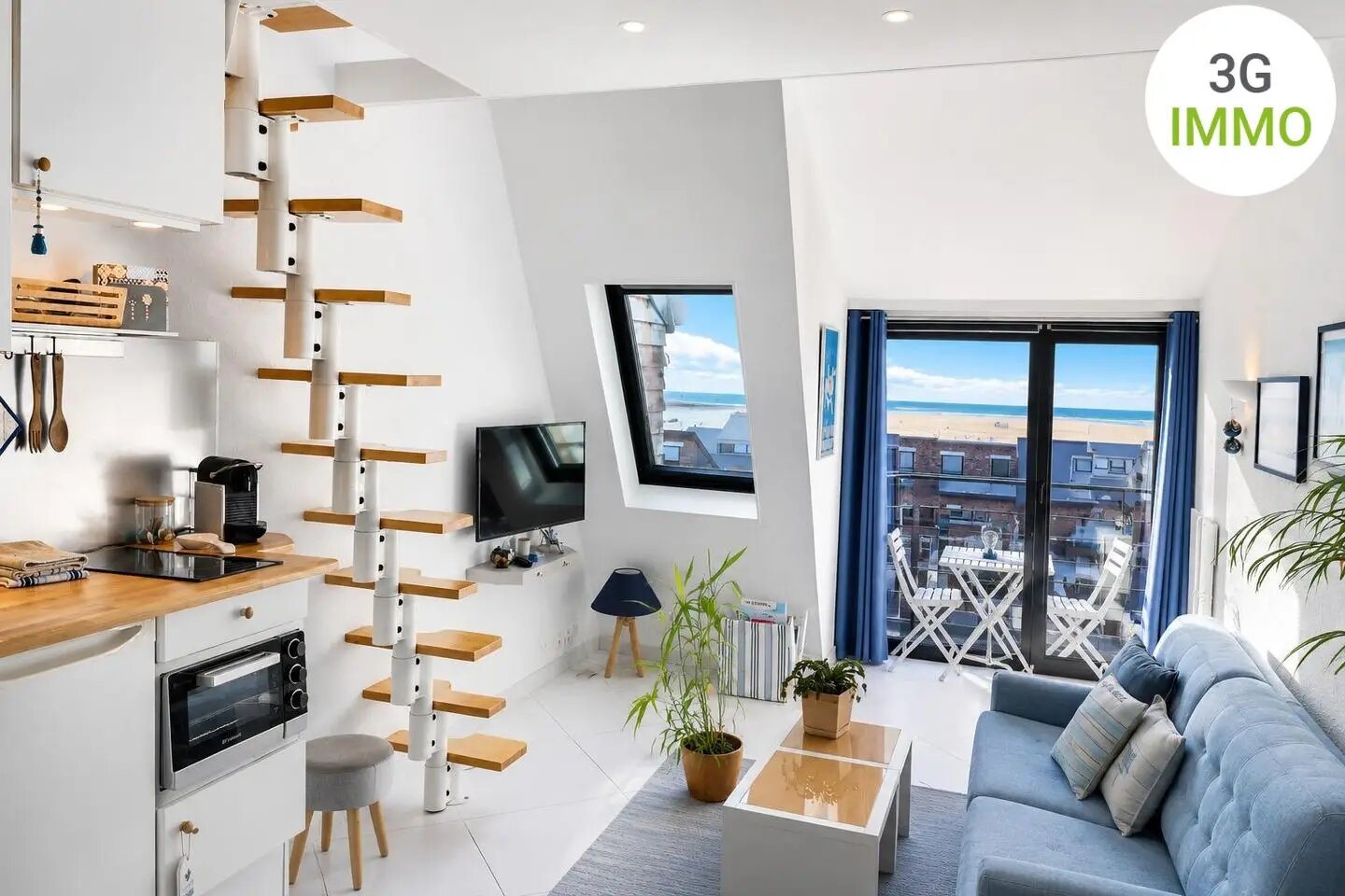 Appartement à vendre, 35m², Deauville