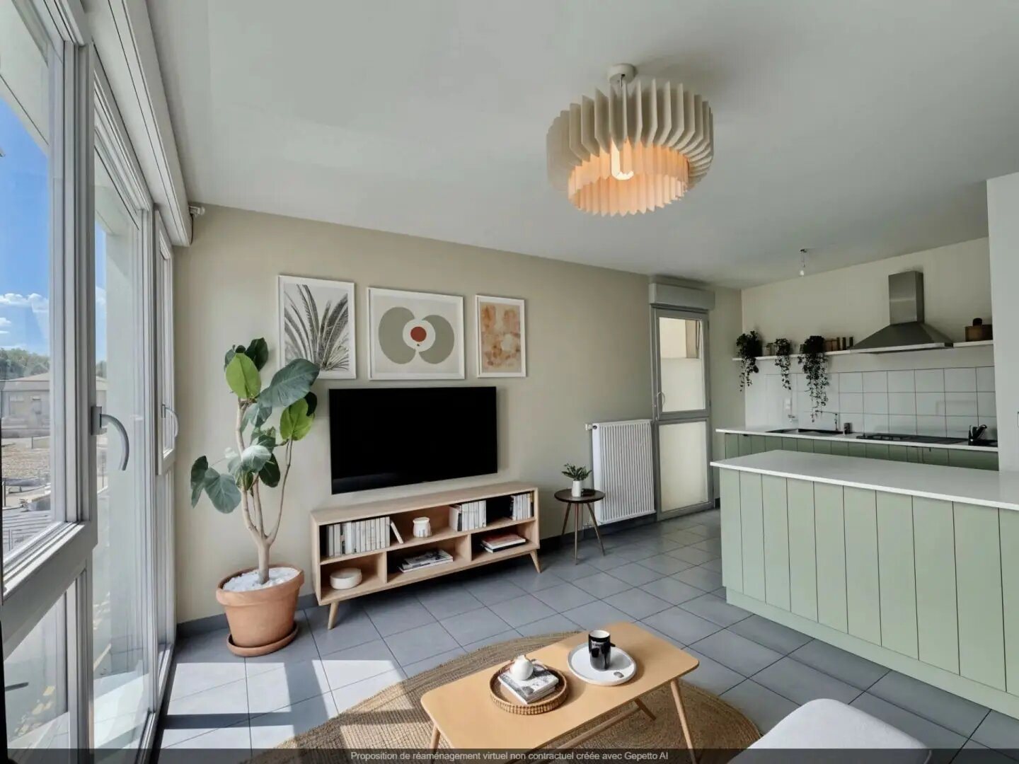 Appartement à vendre, 57m², Lyon 7ème