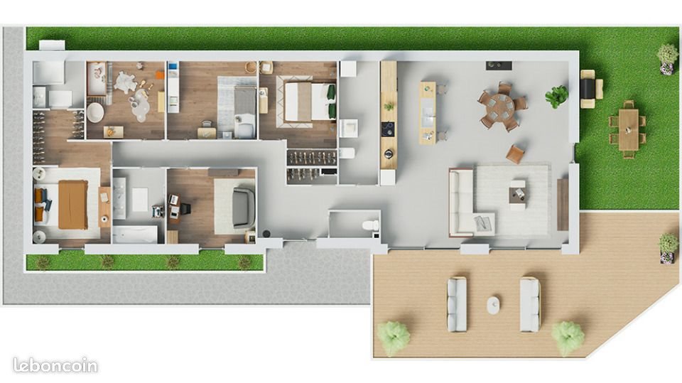 Maison à vendre, 140m², Groffliers