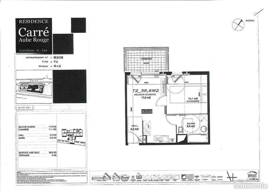 Appartement à louer, 37m², Castelnau-le-Lez