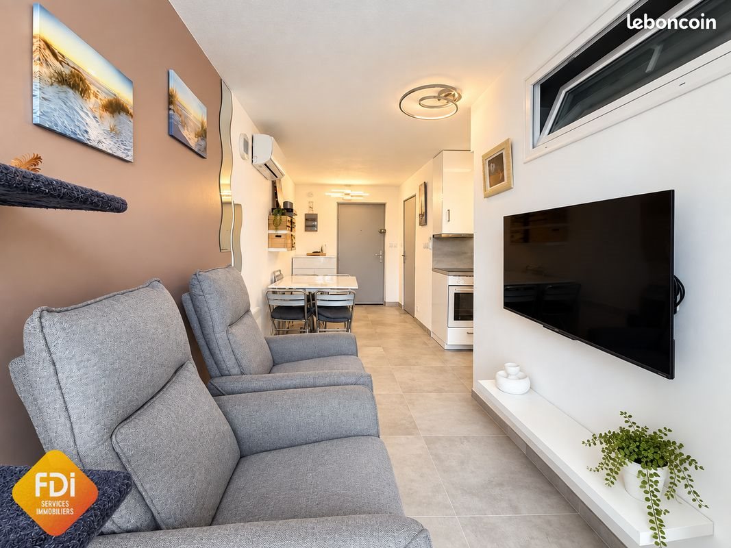 Appartement à vendre, 23m², La Grande-Motte