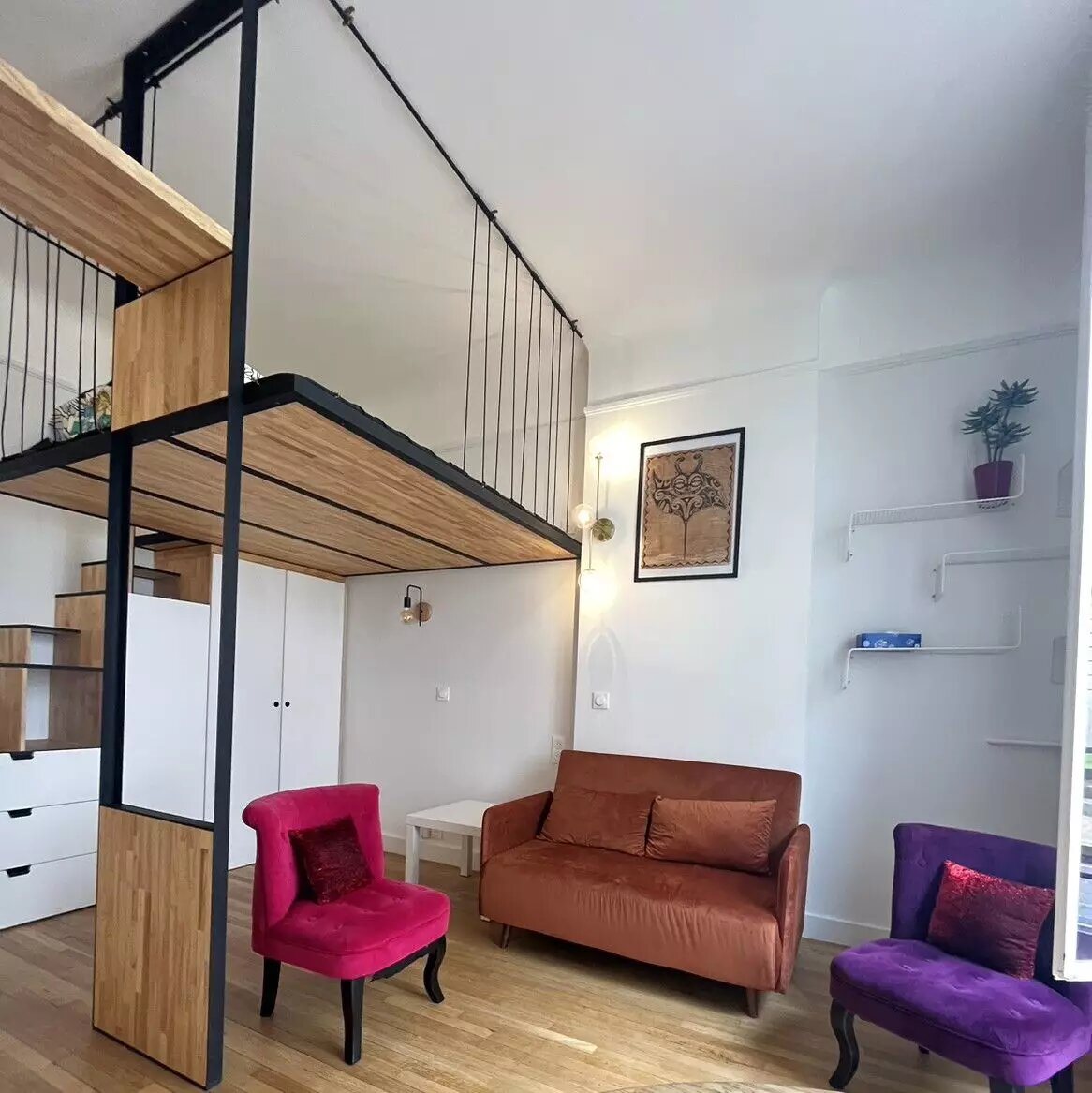 Appartement à louer, 23m², Paris 16ème