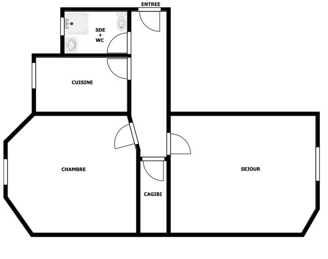 Appartement à vendre, 58m², Clichy