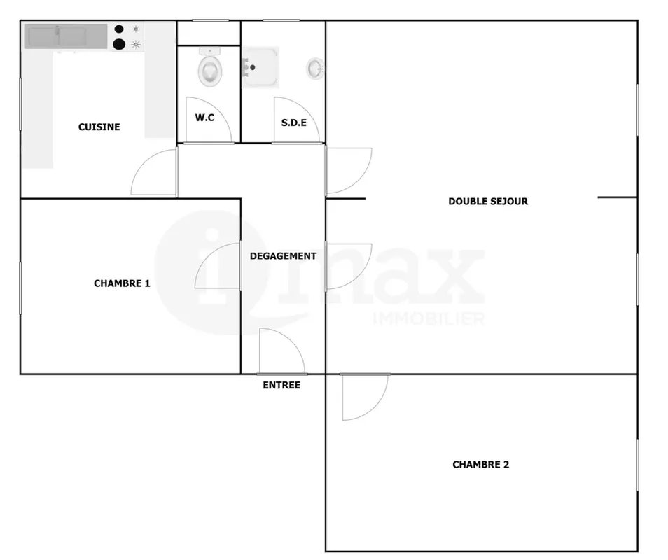 Appartement à vendre, 70m², Clichy