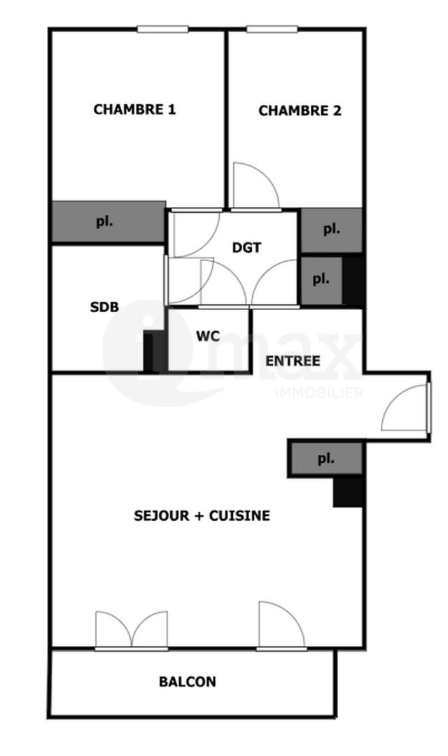 Appartement à vendre, 69m², Gennevilliers