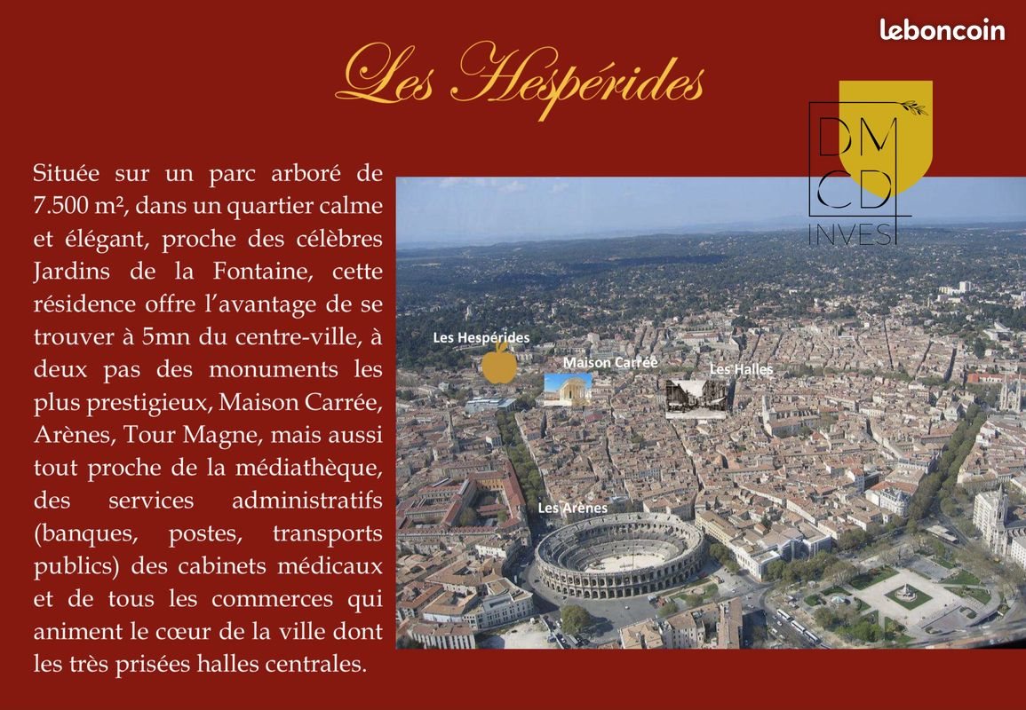 Appartement à vendre, 50m², Nîmes