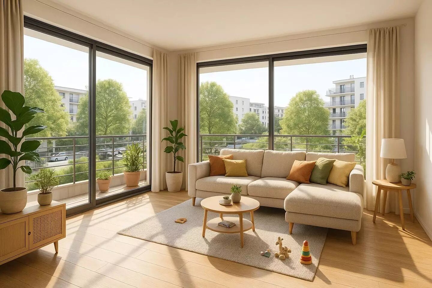 Appartement à vendre, 74m², Pontault-Combault