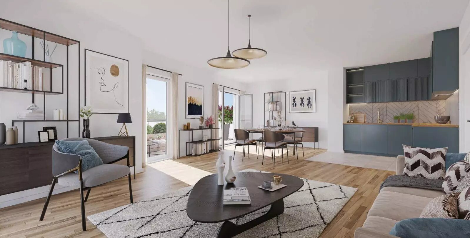 Appartement à vendre, 61m², Bezons