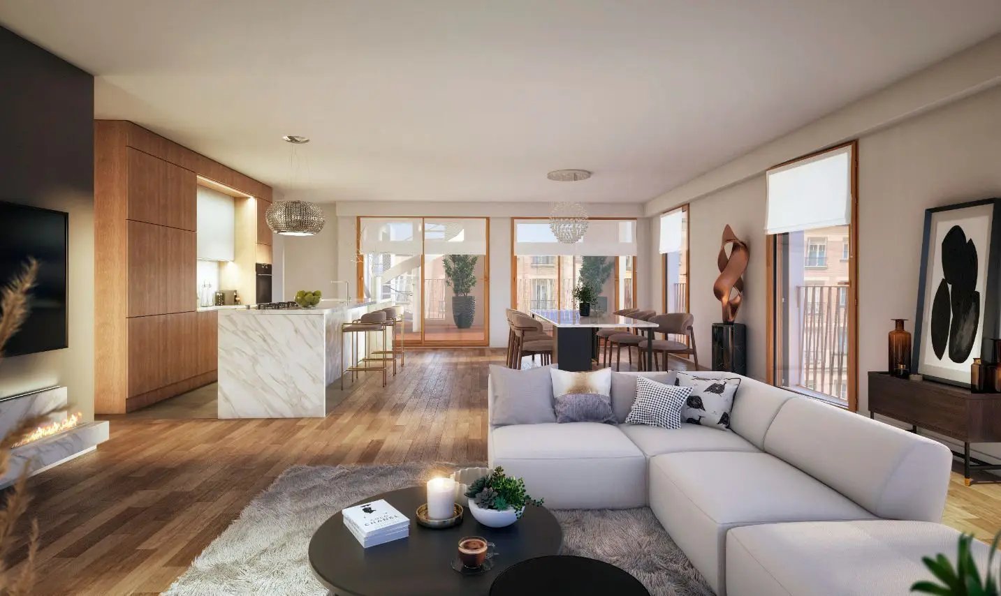 Appartement à vendre, 101m², Bagneux