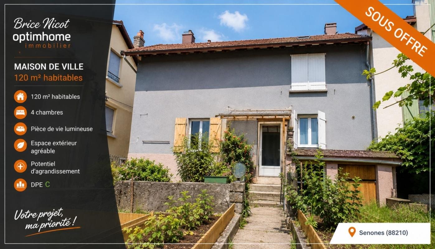 Maison à vendre, 119m², Senones