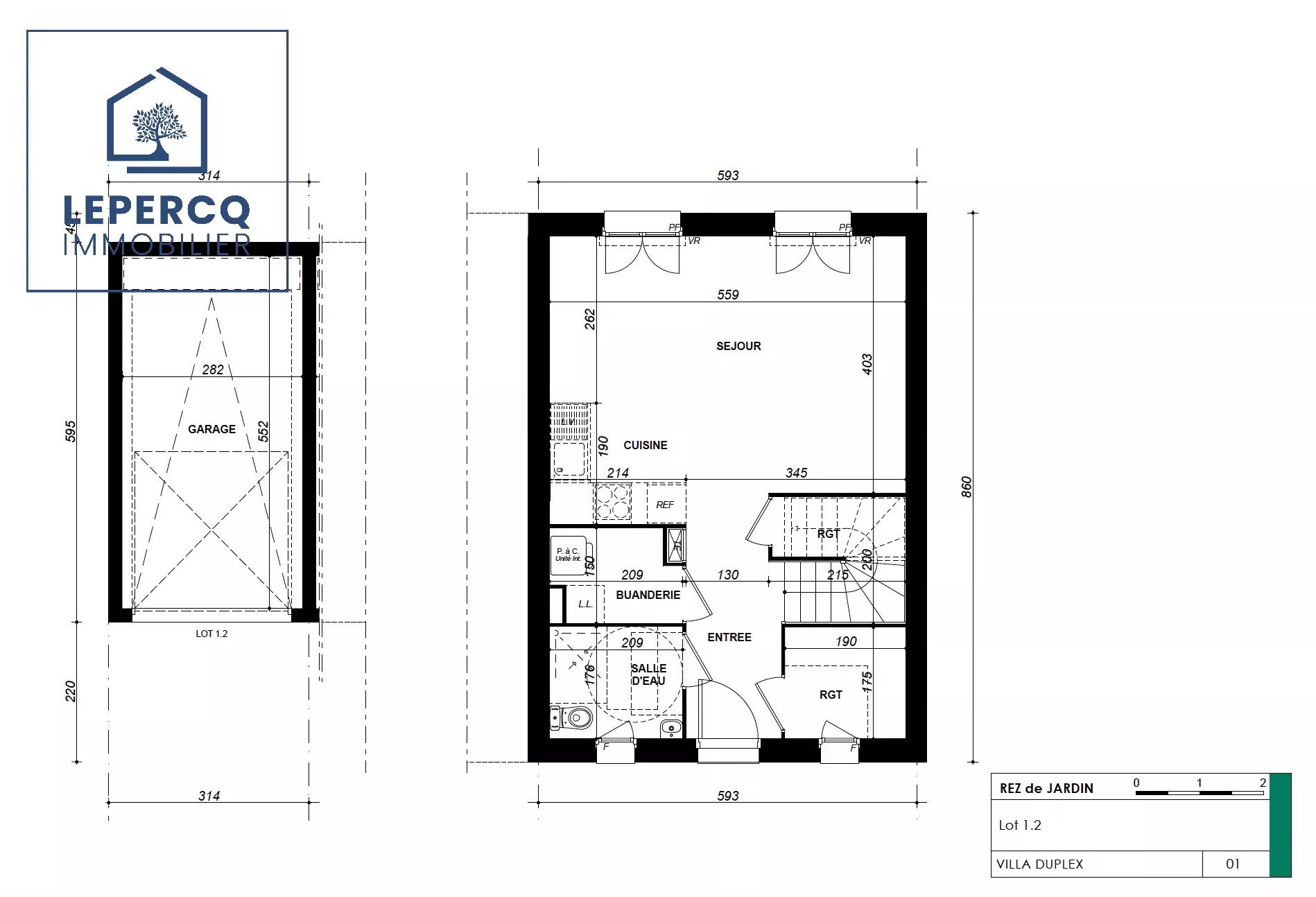 Maison à vendre, 69m², Crépy-en-Valois