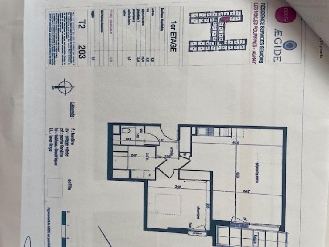 Appartement à vendre, 51m², Auray
