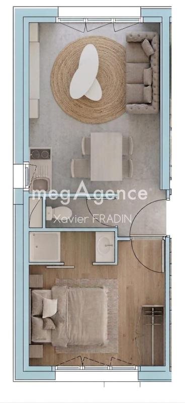 Appartement à vendre, 31m², Saint-Gilles-Croix-de-Vie