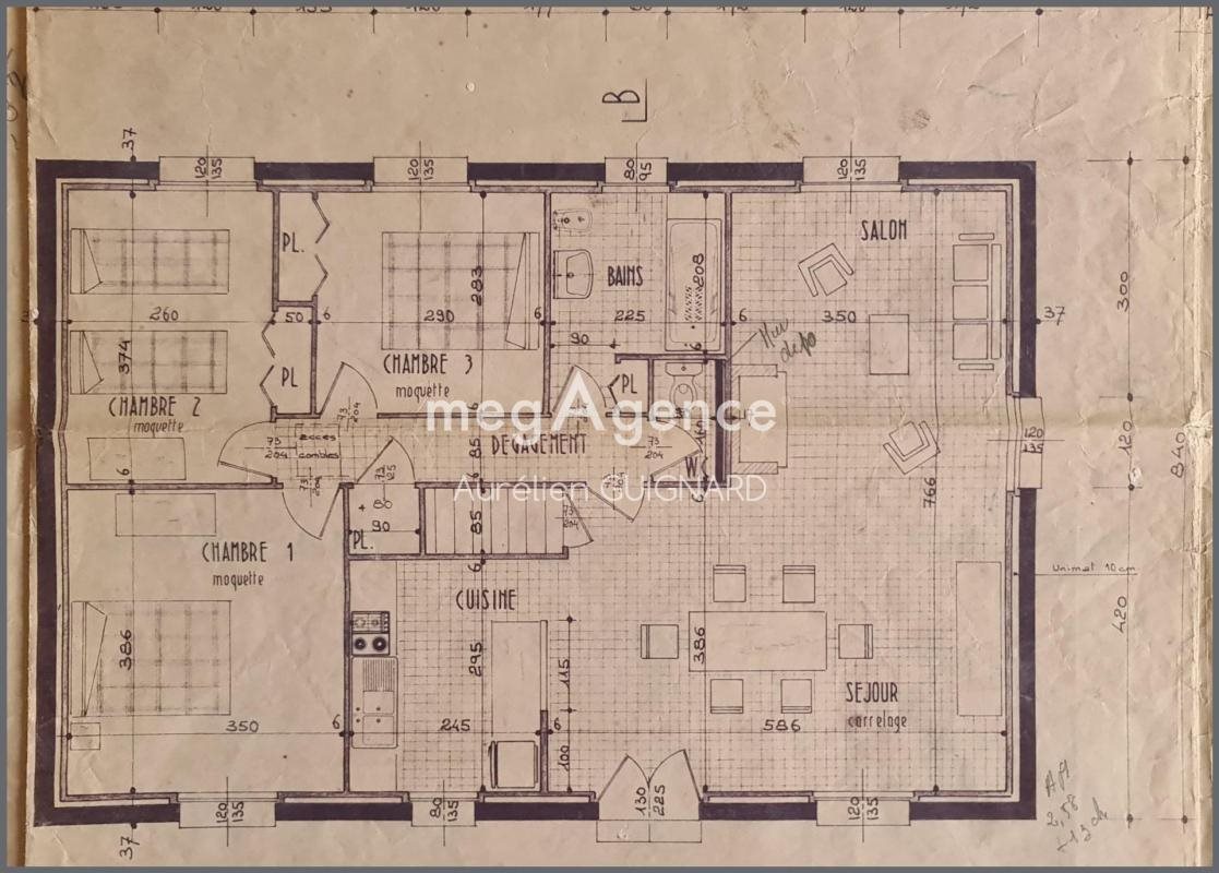 Maison à vendre, 89m², Courlay